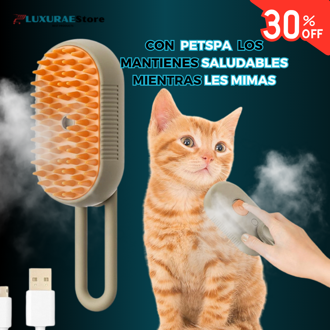 Cepillo Vapor 3 en 1 Mascota - PetSpa™️