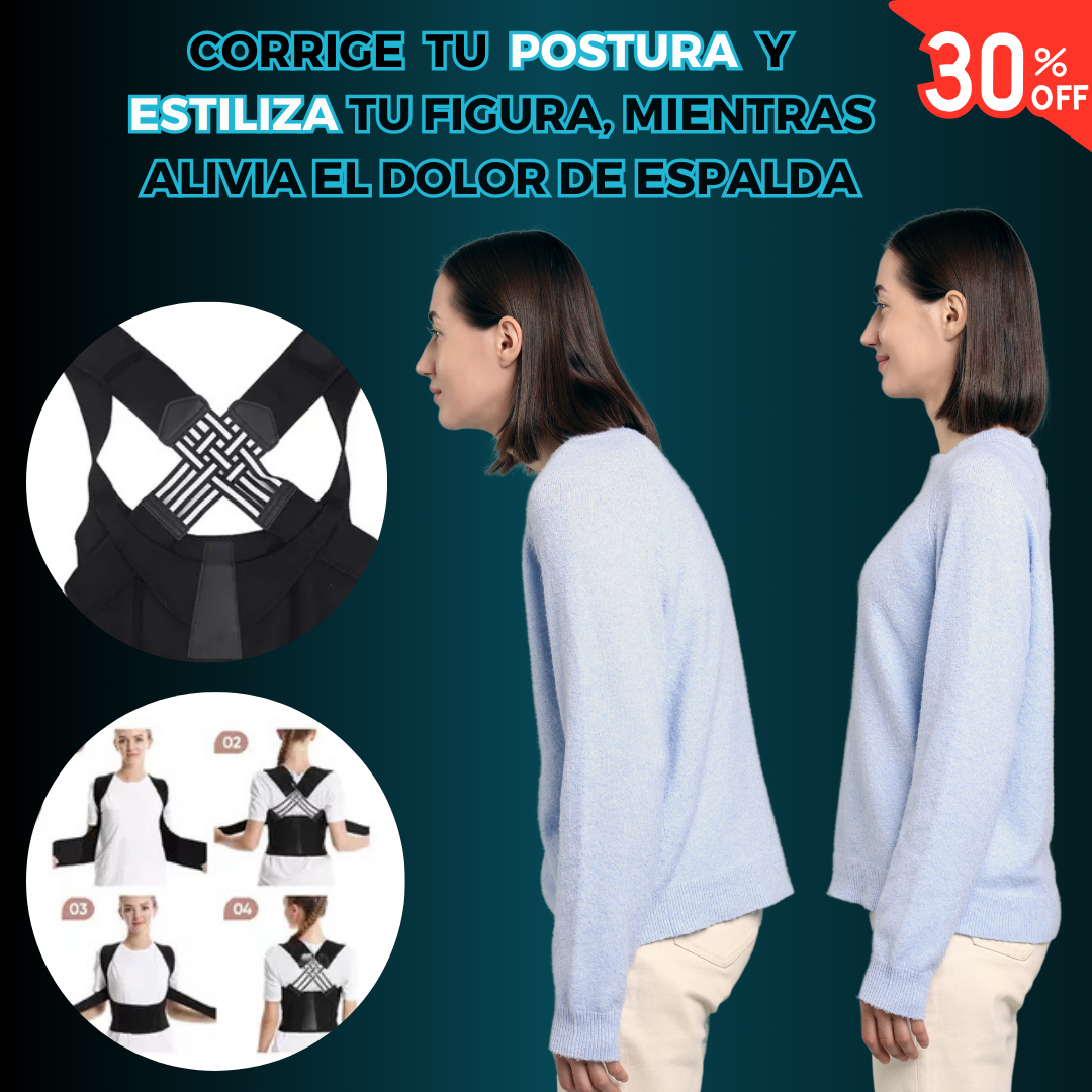 Corrector de postura y faja - PosturePerfect™️